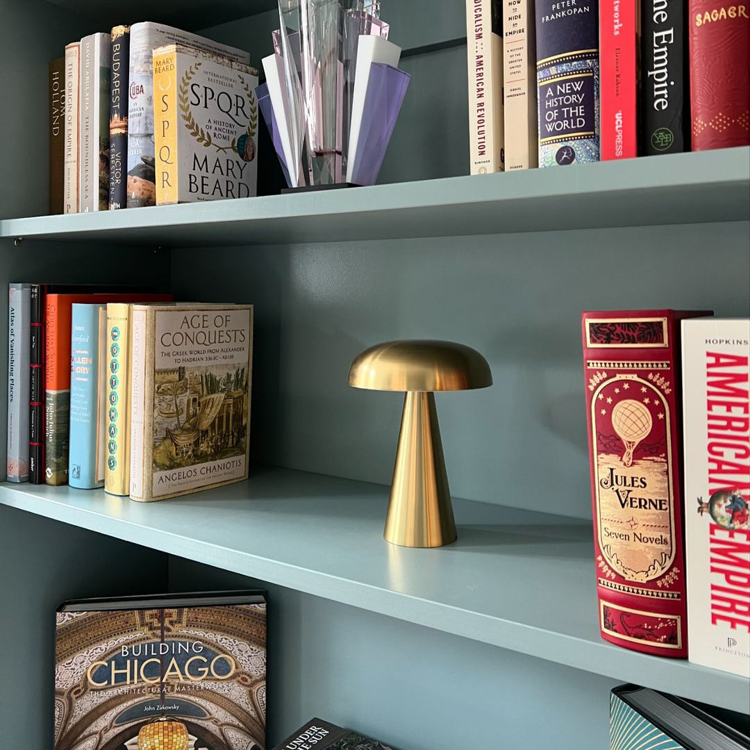 Velora Cordless Mushroom Table Lamp
