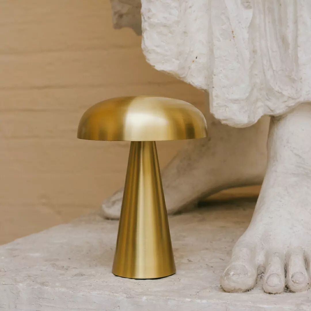Velora Cordless Mushroom Table Lamp
