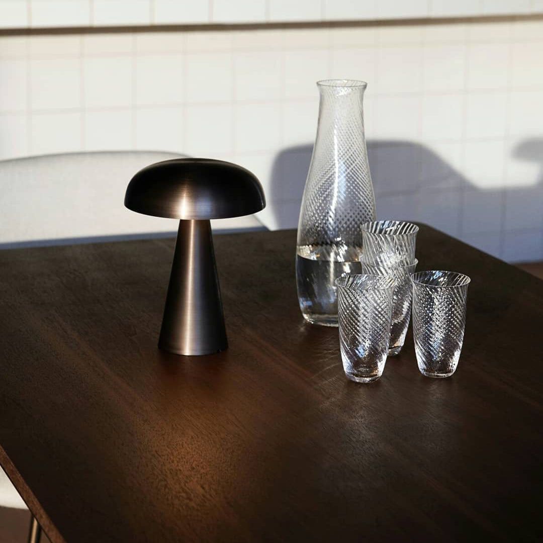 Velora Cordless Mushroom Table Lamp