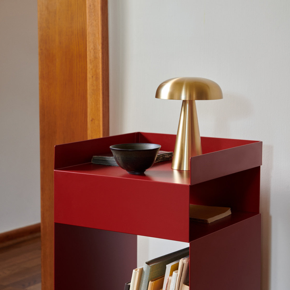 Velora Cordless Mushroom Table Lamp