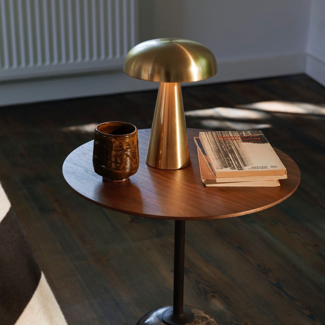 Velora Cordless Mushroom Table Lamp
