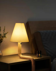 Velora Sculptural Bentwood Table Lamp