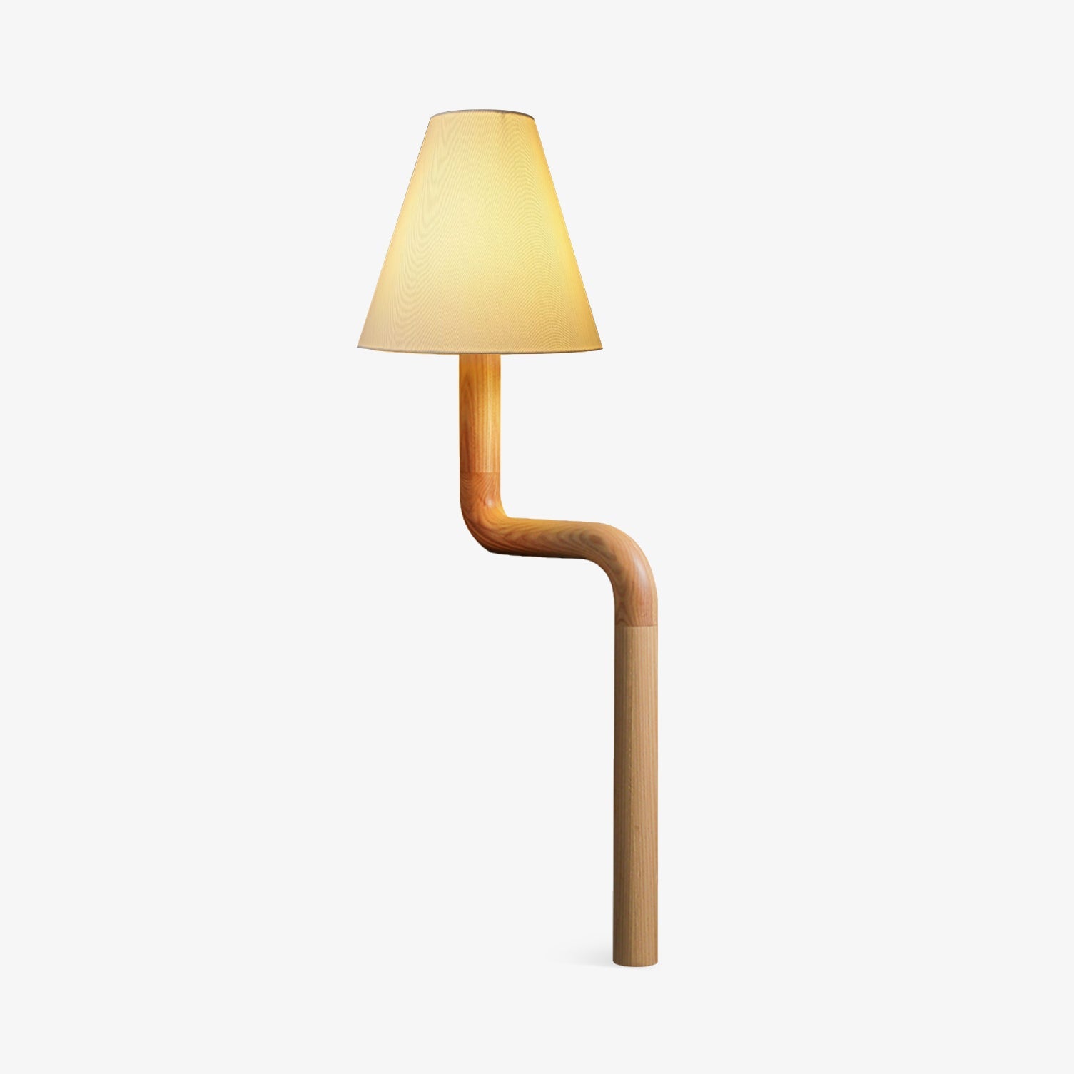 Velora Sculptural Bentwood Table Lamp