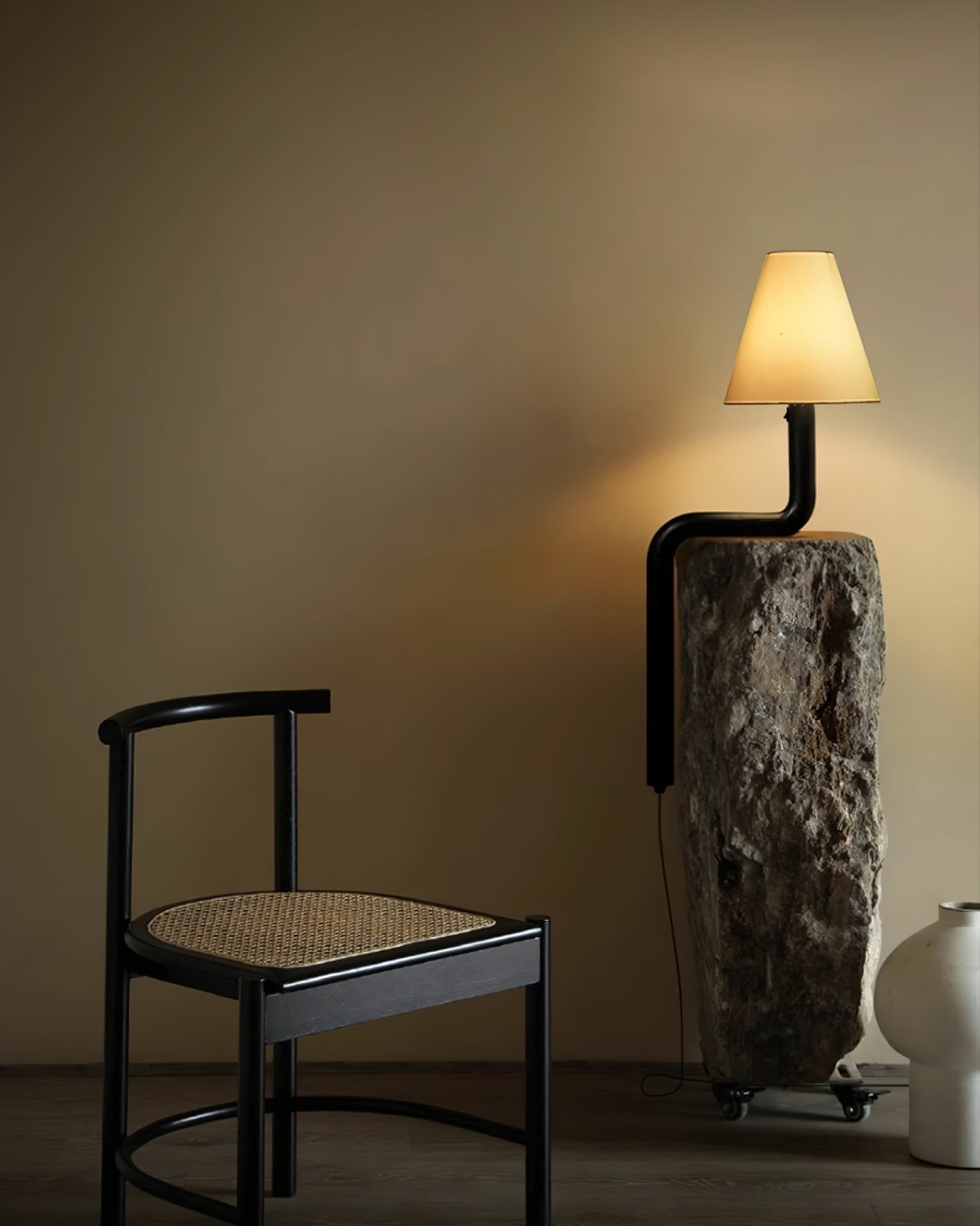 Velora Sculptural Bentwood Table Lamp
