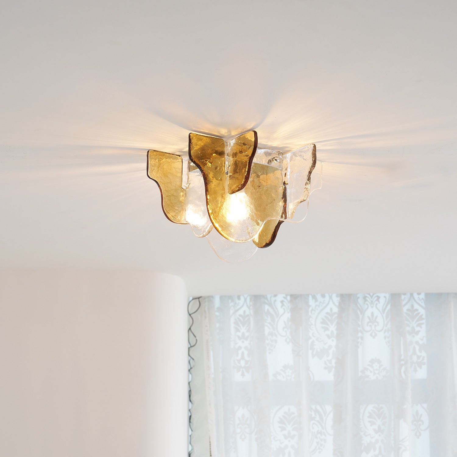 Vetra Murano Glass Ceiling Light