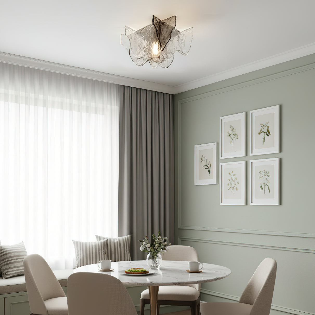 Vetra Murano Glass Ceiling Light