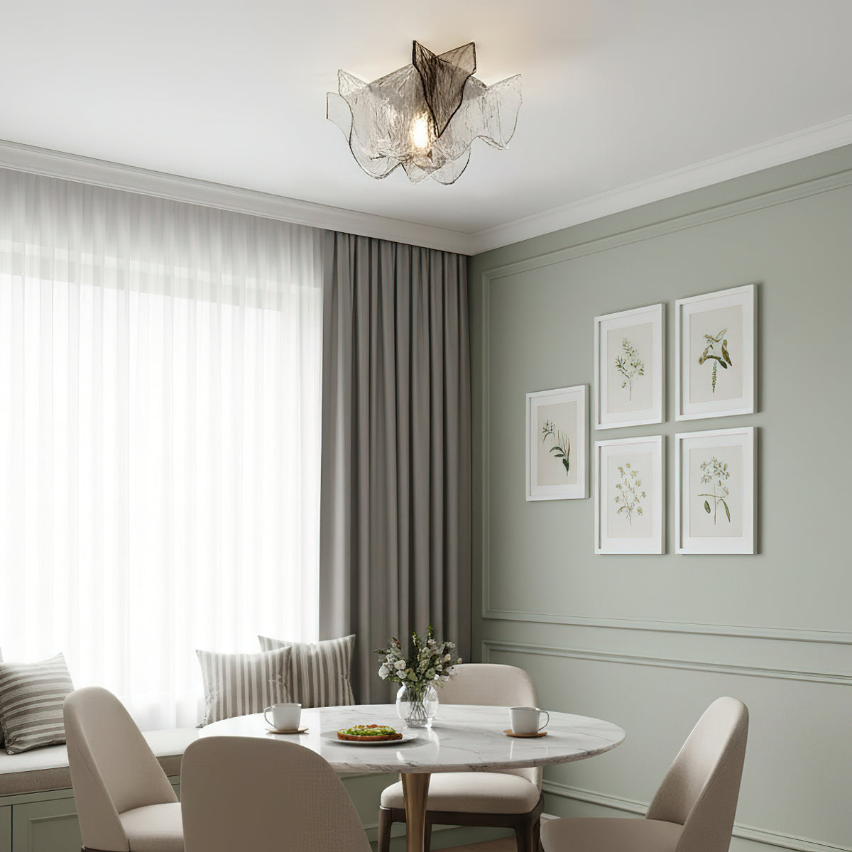 Vetra Murano Glass Ceiling Light