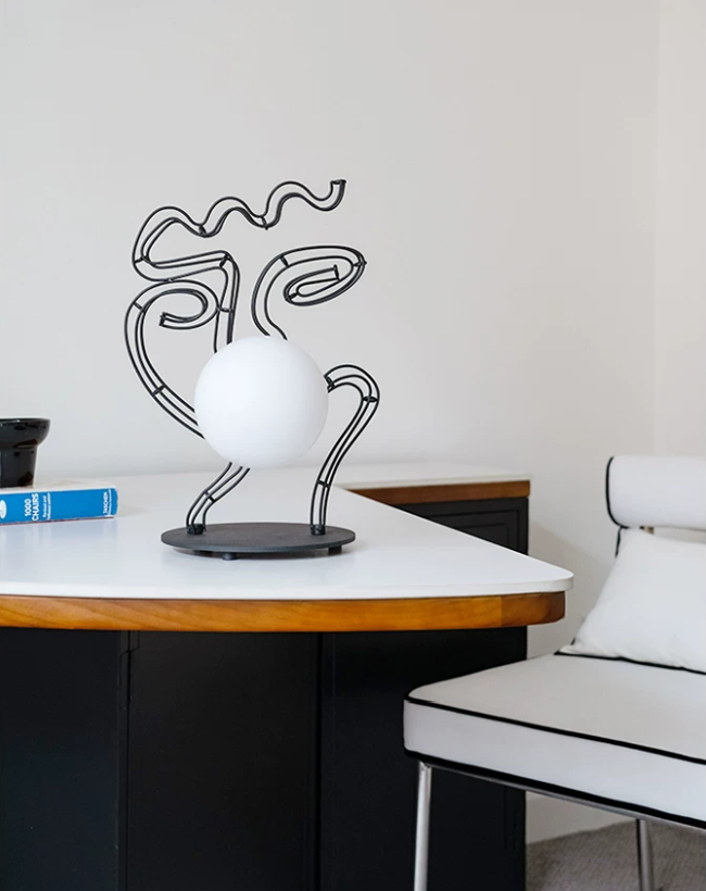 Virelia Bubble Muse Rechargeable Table Lamp