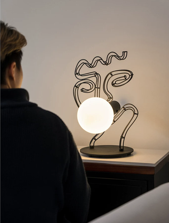 Virelia Bubble Muse Rechargeable Table Lamp