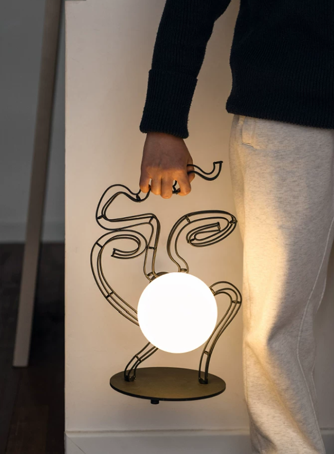 Virelia Bubble Muse Rechargeable Table Lamp