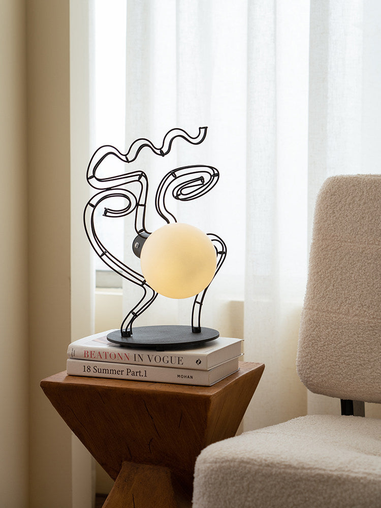 Virelia Bubble Muse Rechargeable Table Lamp