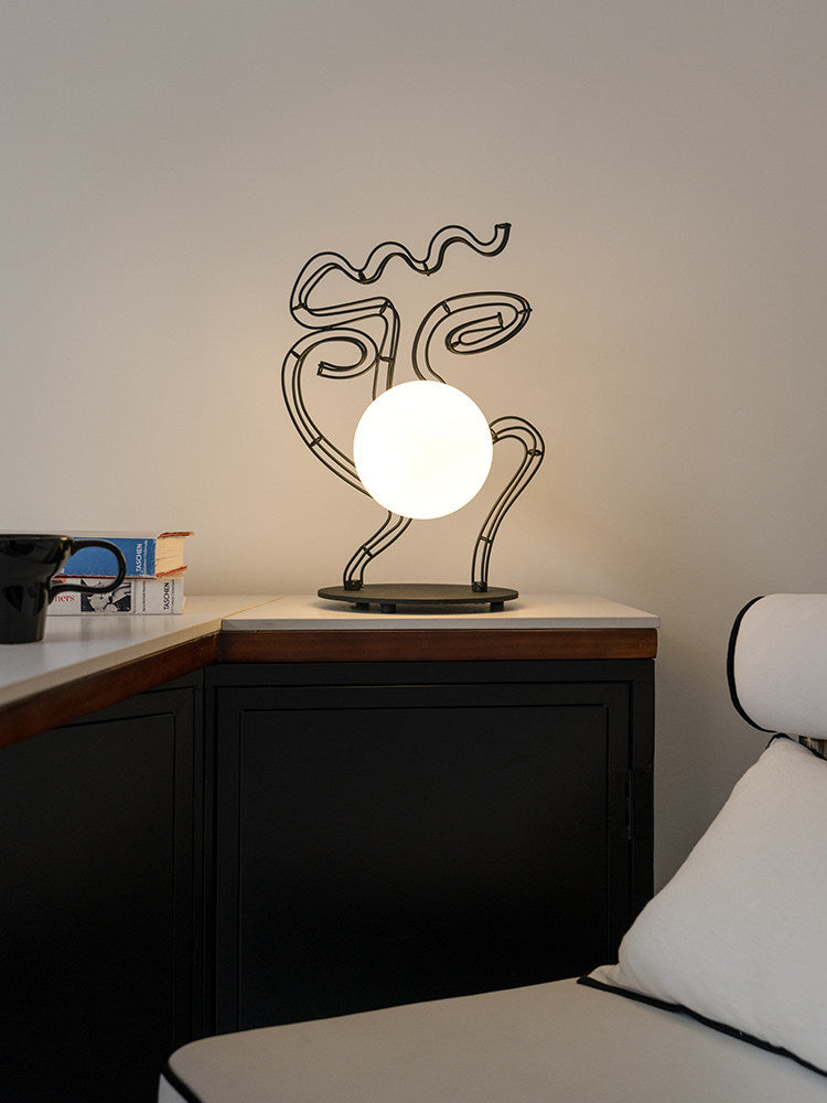 Virelia Bubble Muse Rechargeable Table Lamp