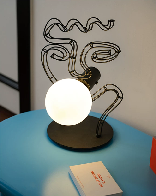 Virelia Bubble Muse Rechargeable Table Lamp