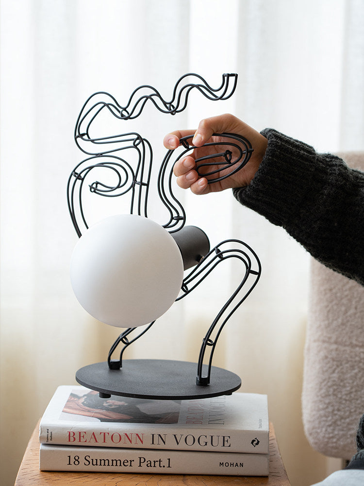 Virelia Bubble Muse Rechargeable Table Lamp