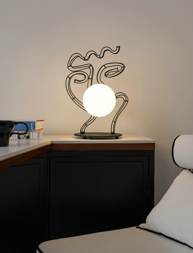 Virelia Bubble Muse Rechargeable Table Lamp