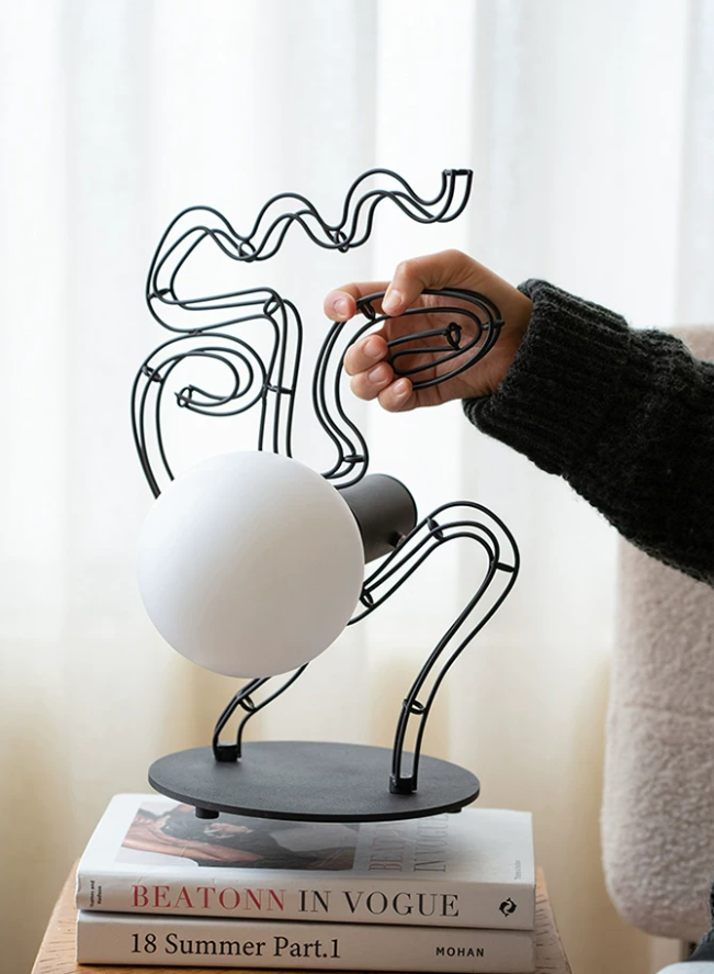 Virelia Bubble Muse Rechargeable Table Lamp