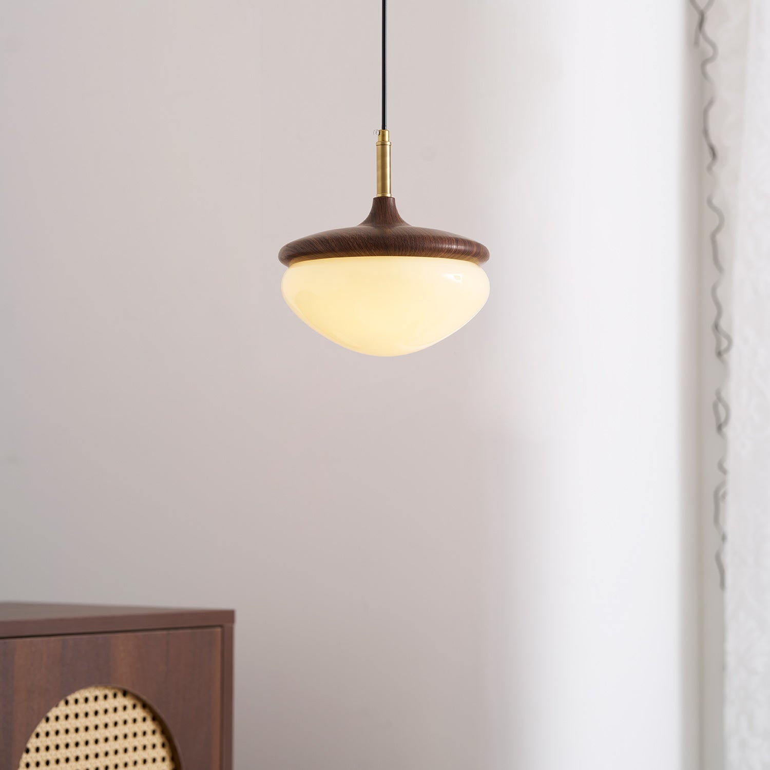 Walden Vintage Glass Pendant Light