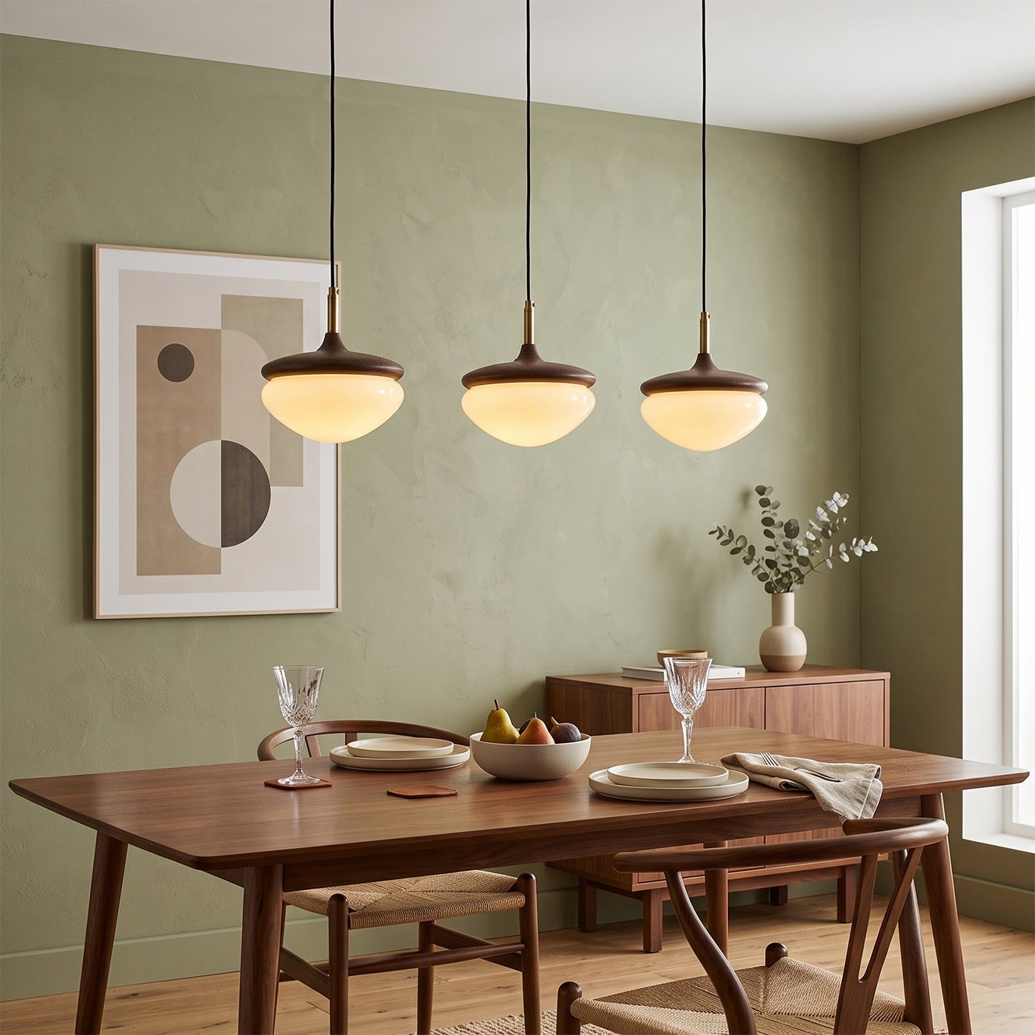 Walden Vintage Glass Pendant Light