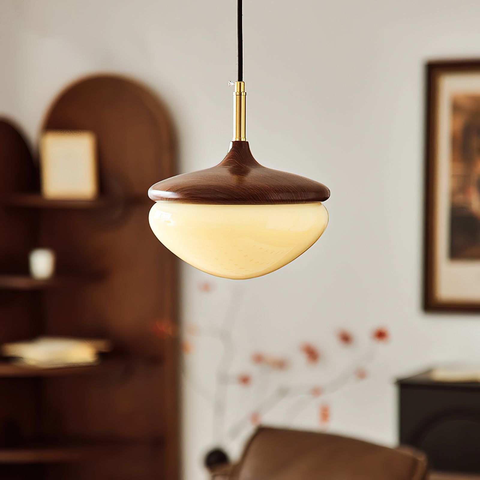Walden Vintage Glass Pendant Light