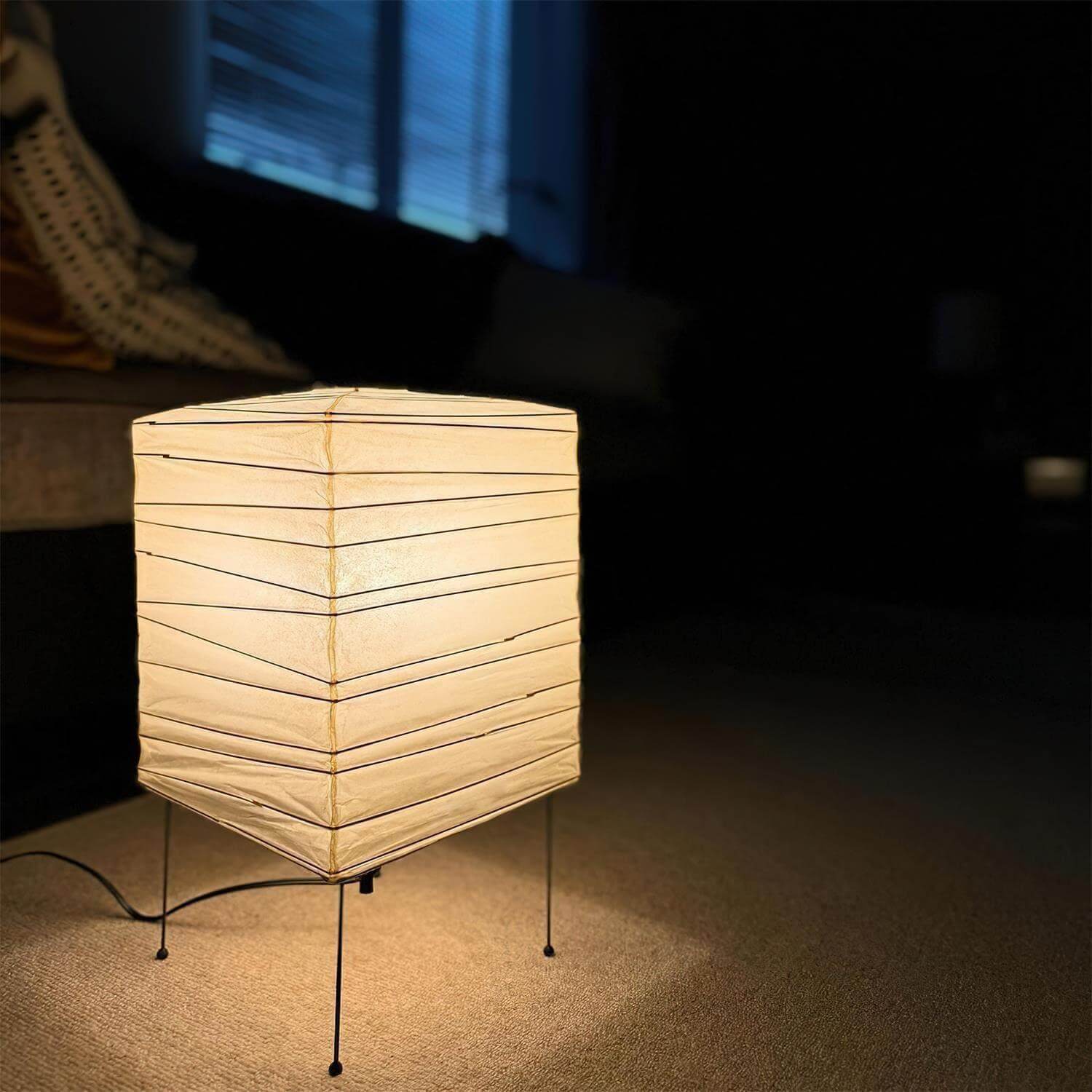 Washi Paper 3X Akari Table Lamp