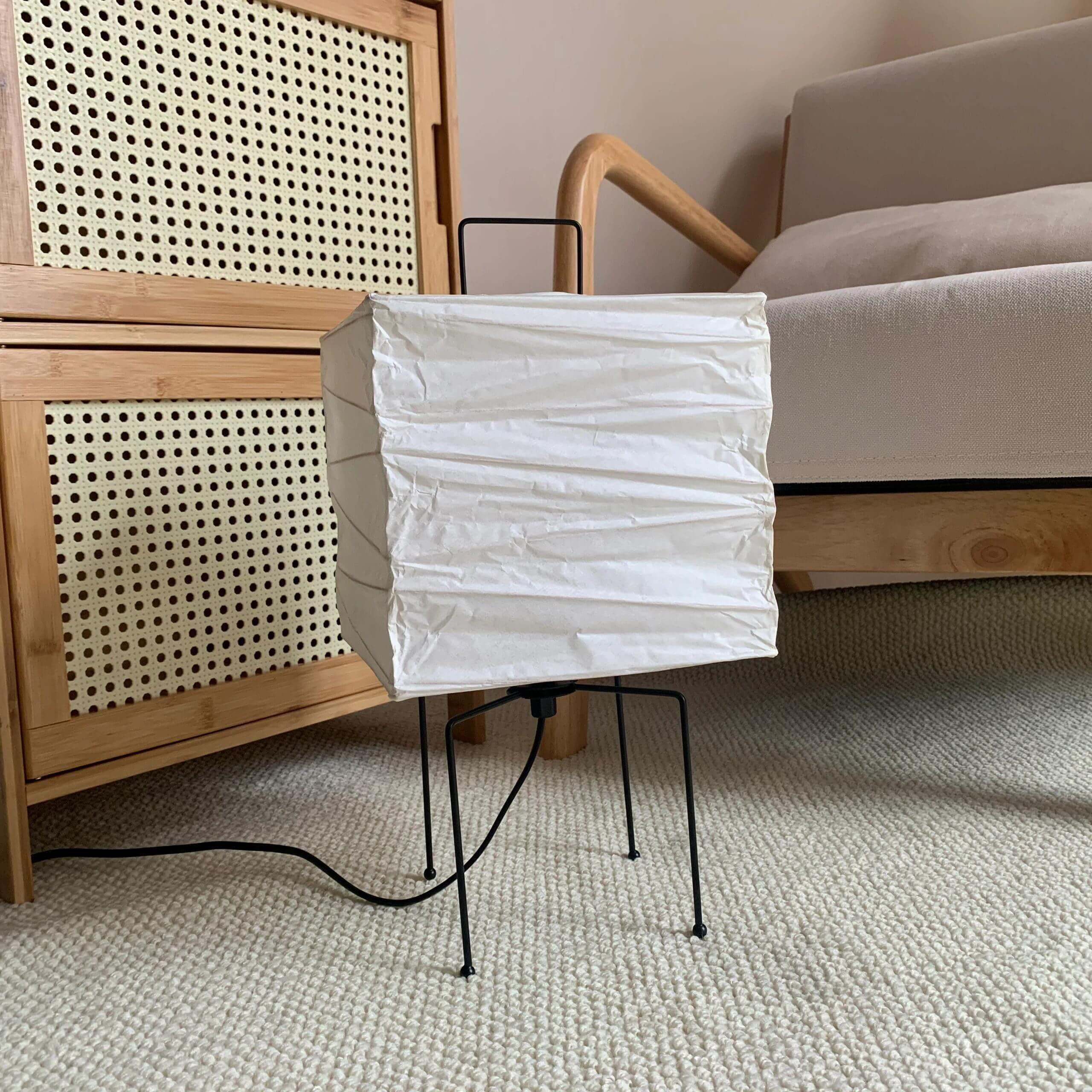 Washi Paper 3X Akari Table Lamp