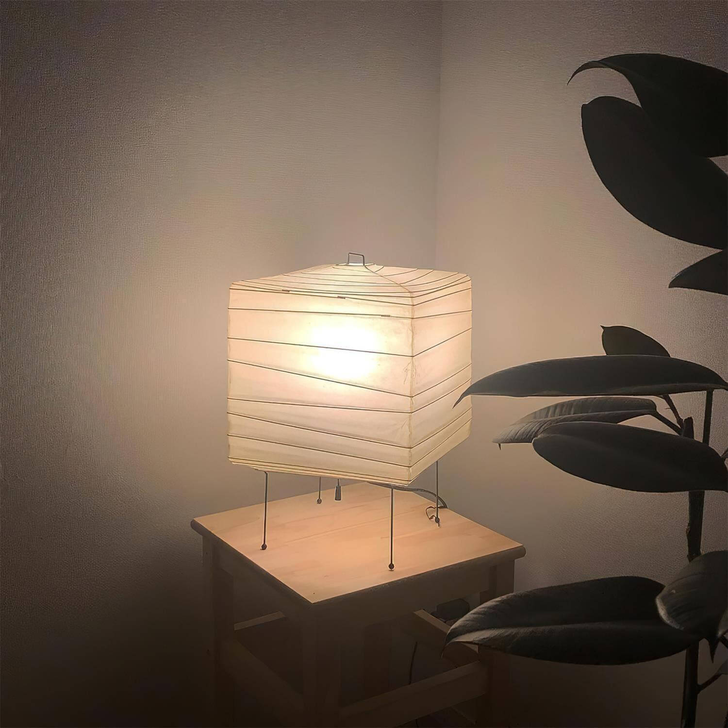 Washi Paper 3X Akari Table Lamp