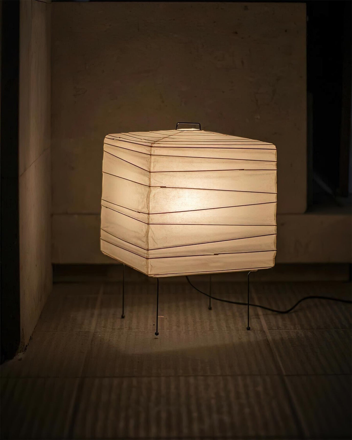 Washi Paper 3X Akari Table Lamp