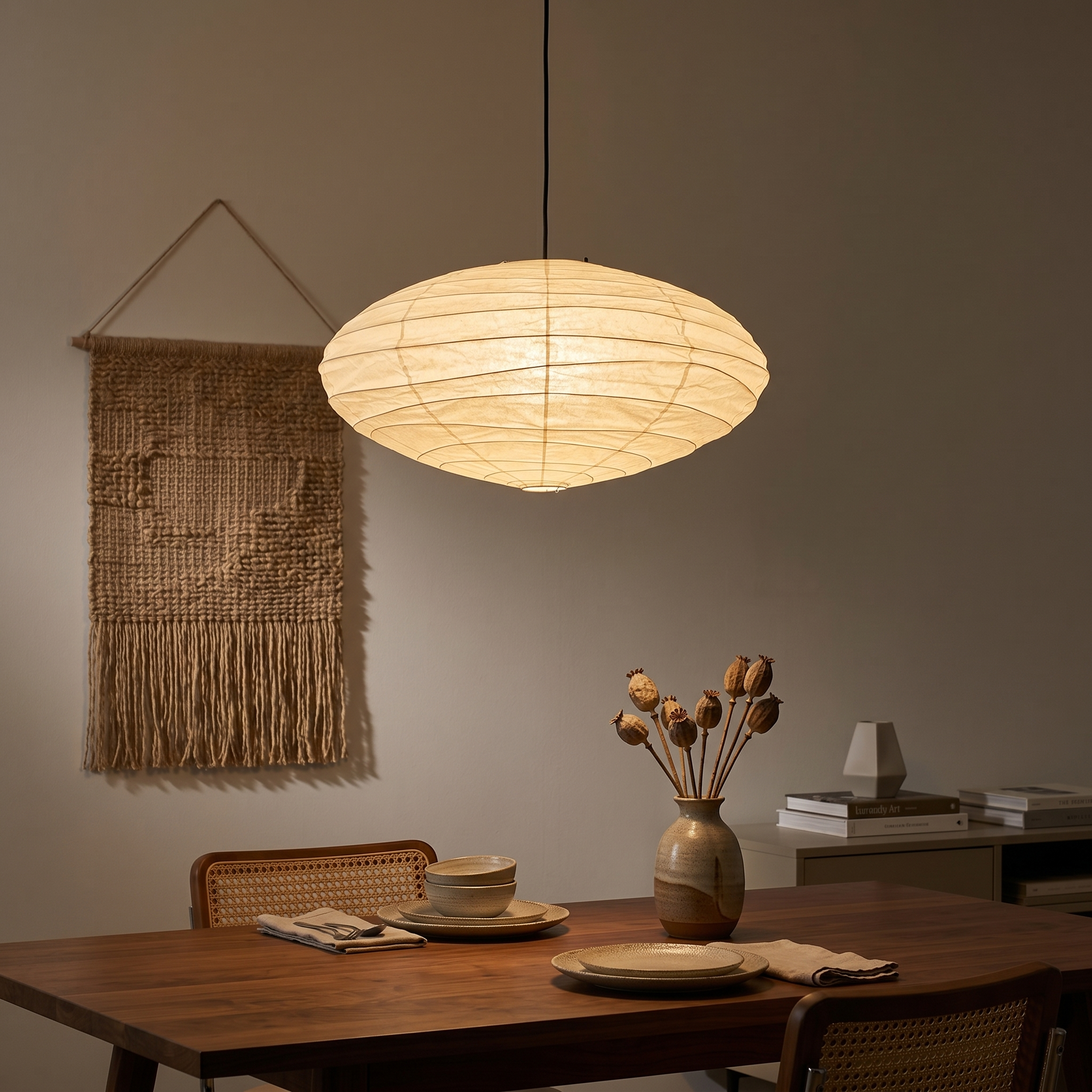 Washi Paper EN Series Pendant Light