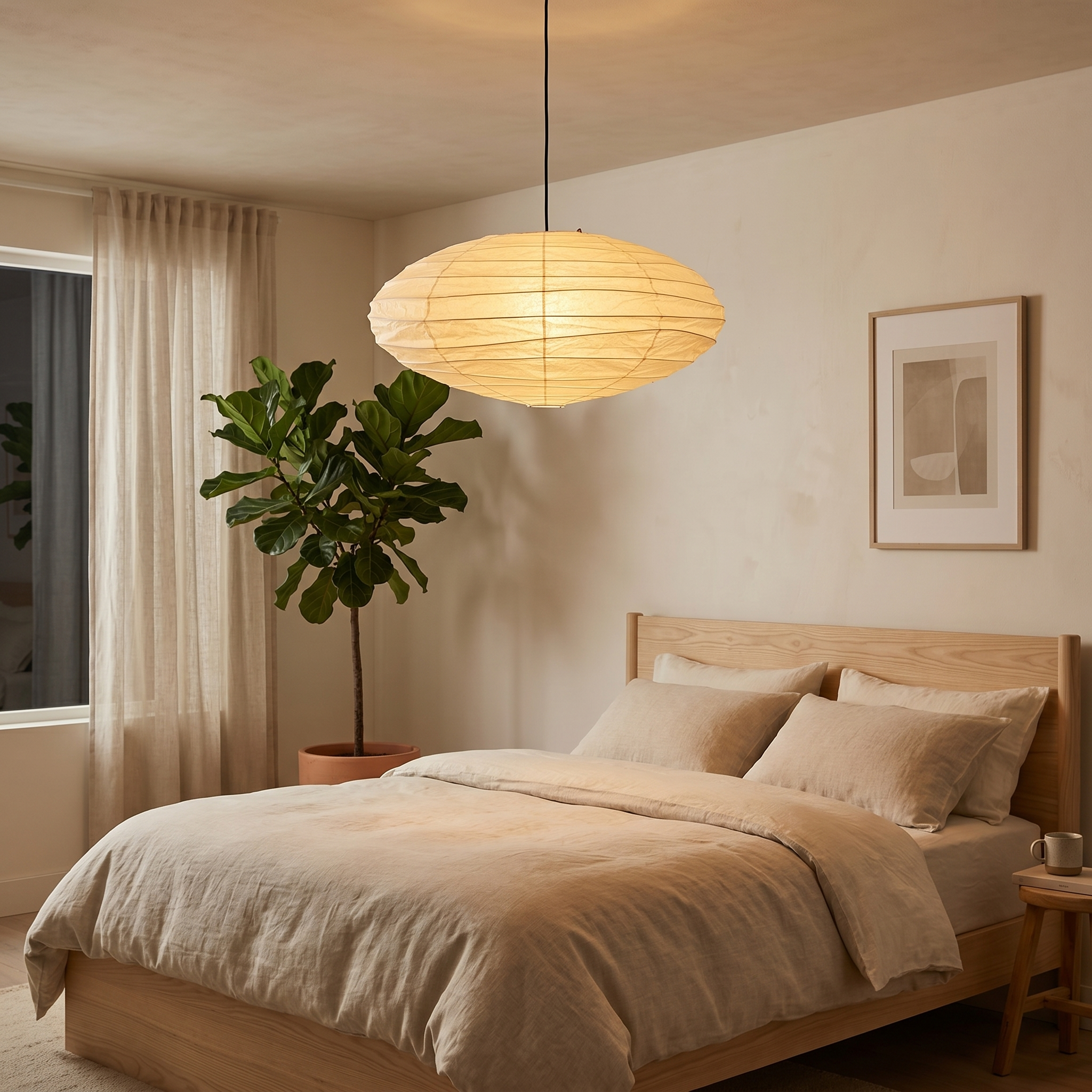 Washi Paper EN Series Pendant Light