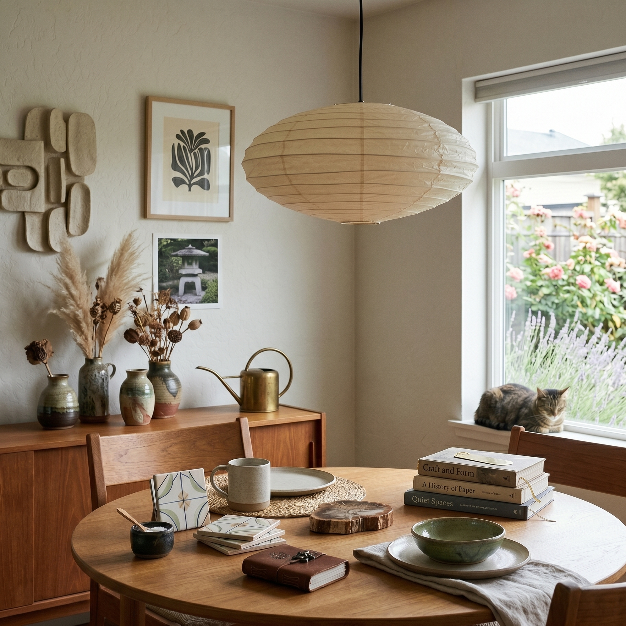 Washi Paper EN Series Pendant Light