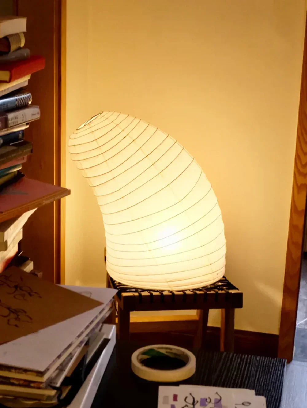 Cocora Spiral Paper Table Lamp