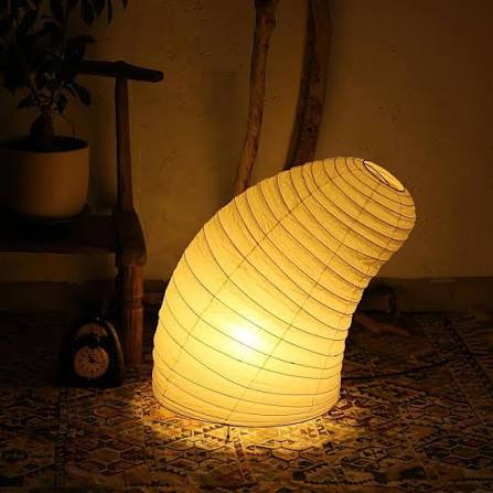 Cocora Spiral Paper Table Lamp