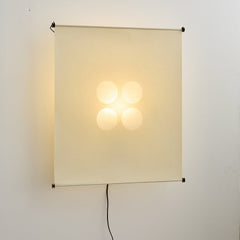 Yukishiro Washi Paper Wall Lamp