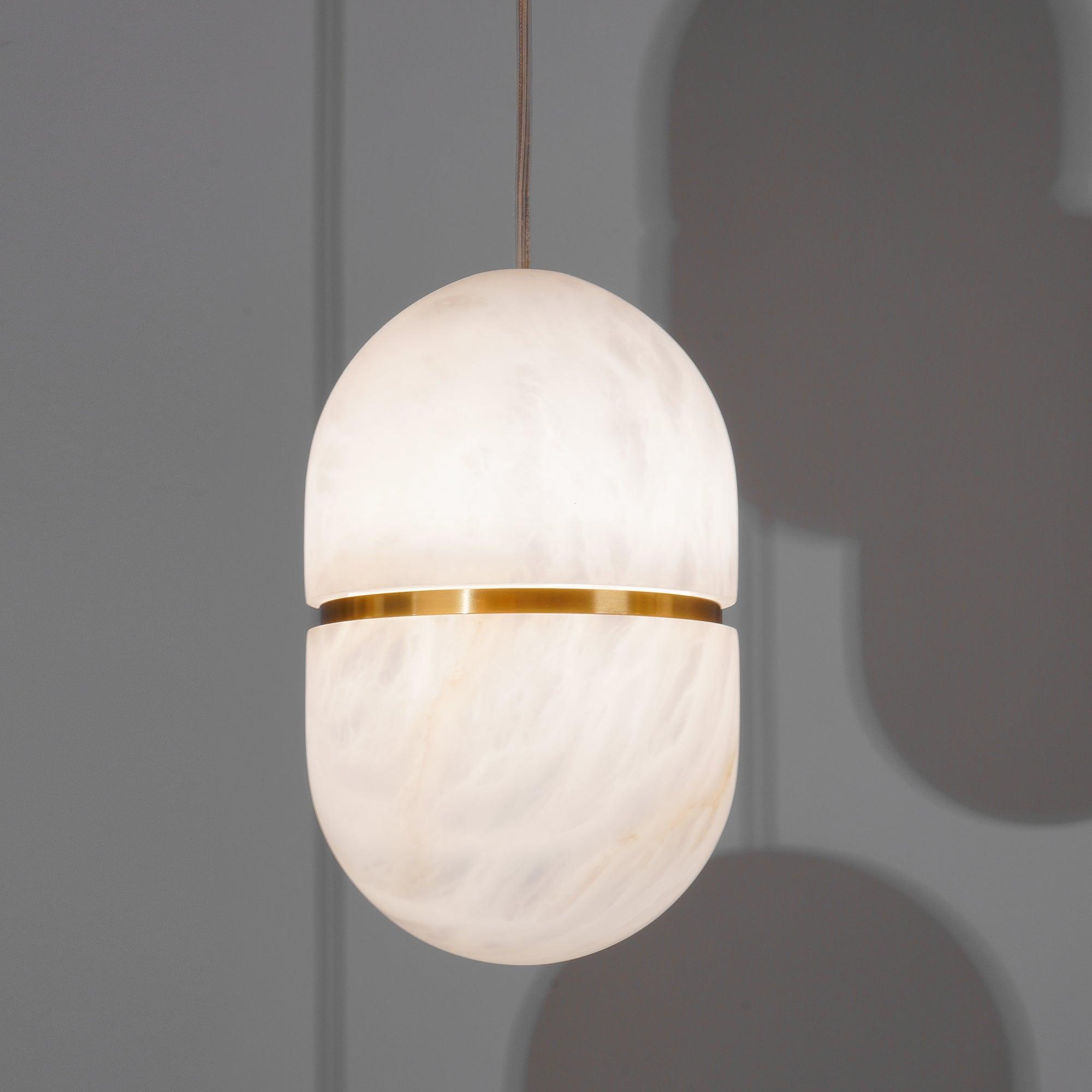 Yum Alabaster Pendant Light