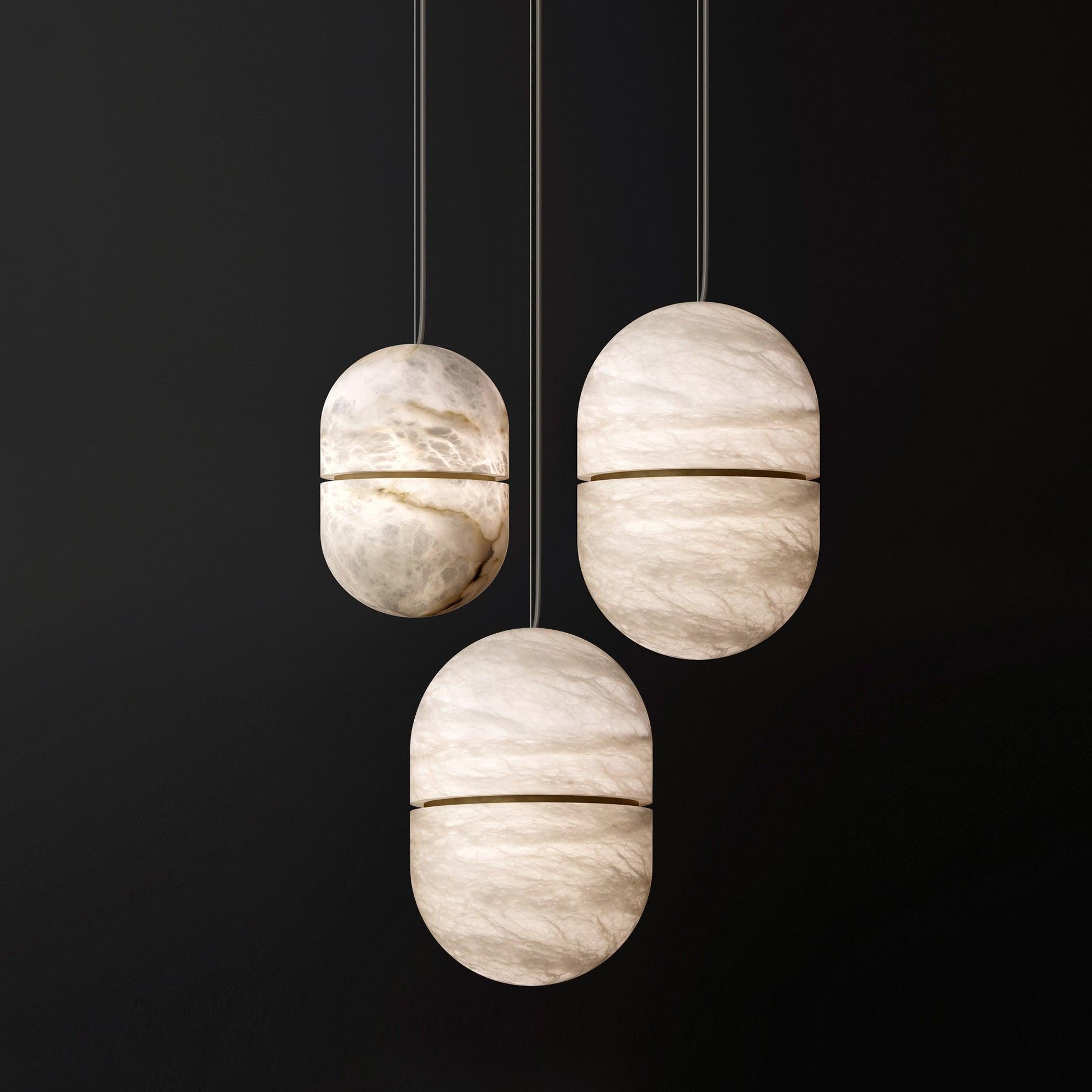 Yum Alabaster Pendant Light