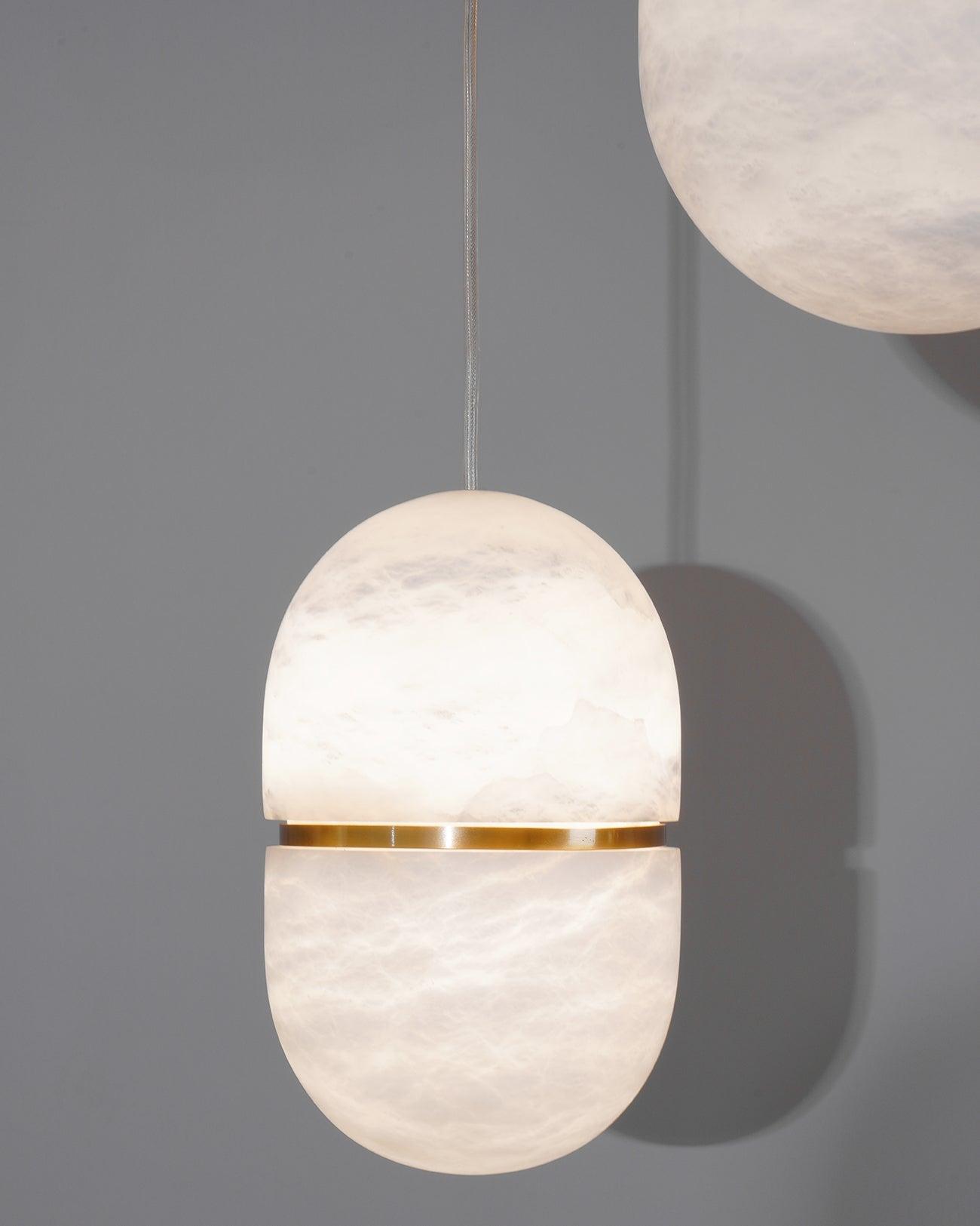 Yum Alabaster Pendant Light