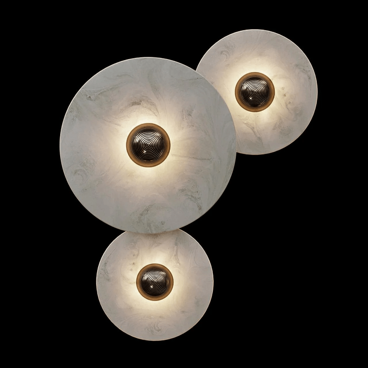 Zahara Fluted Alabaster Wall Light