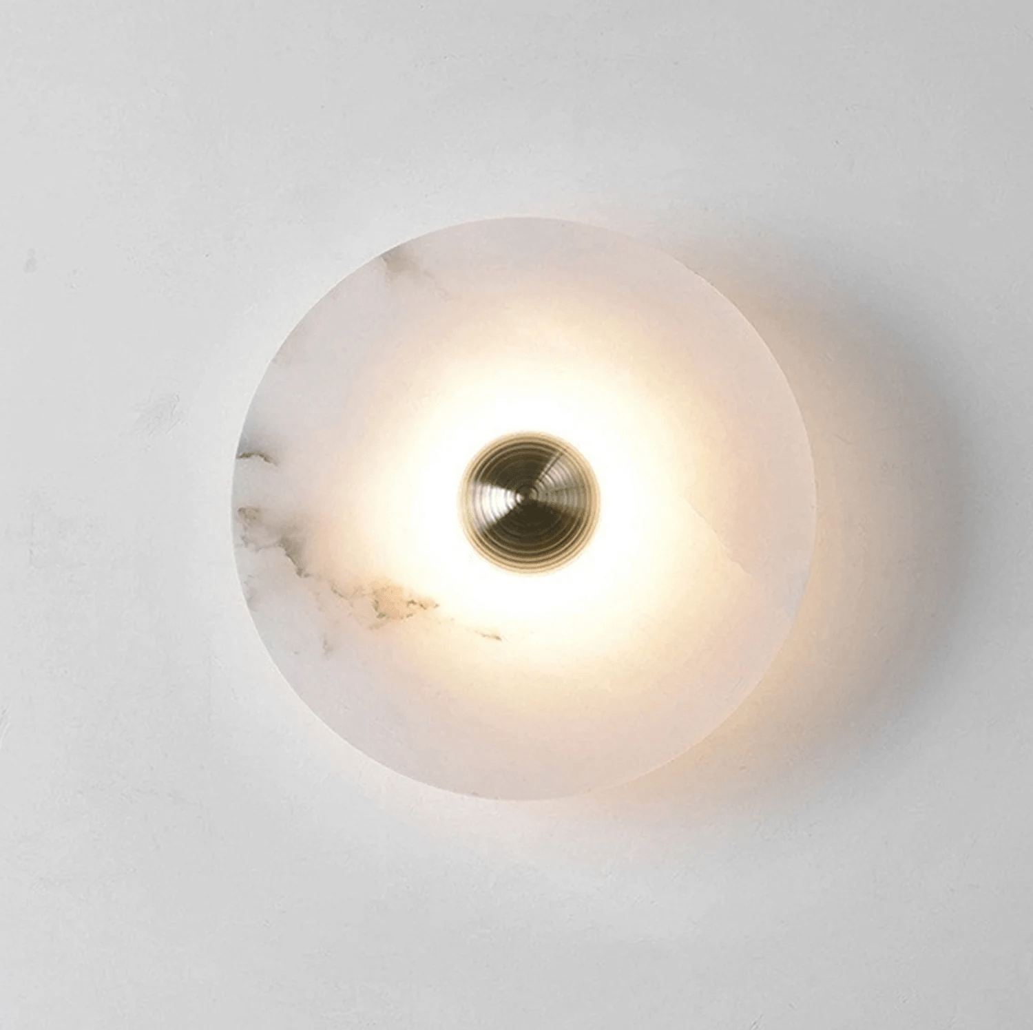 Zareen Fluted Alabaster Wall Sconce