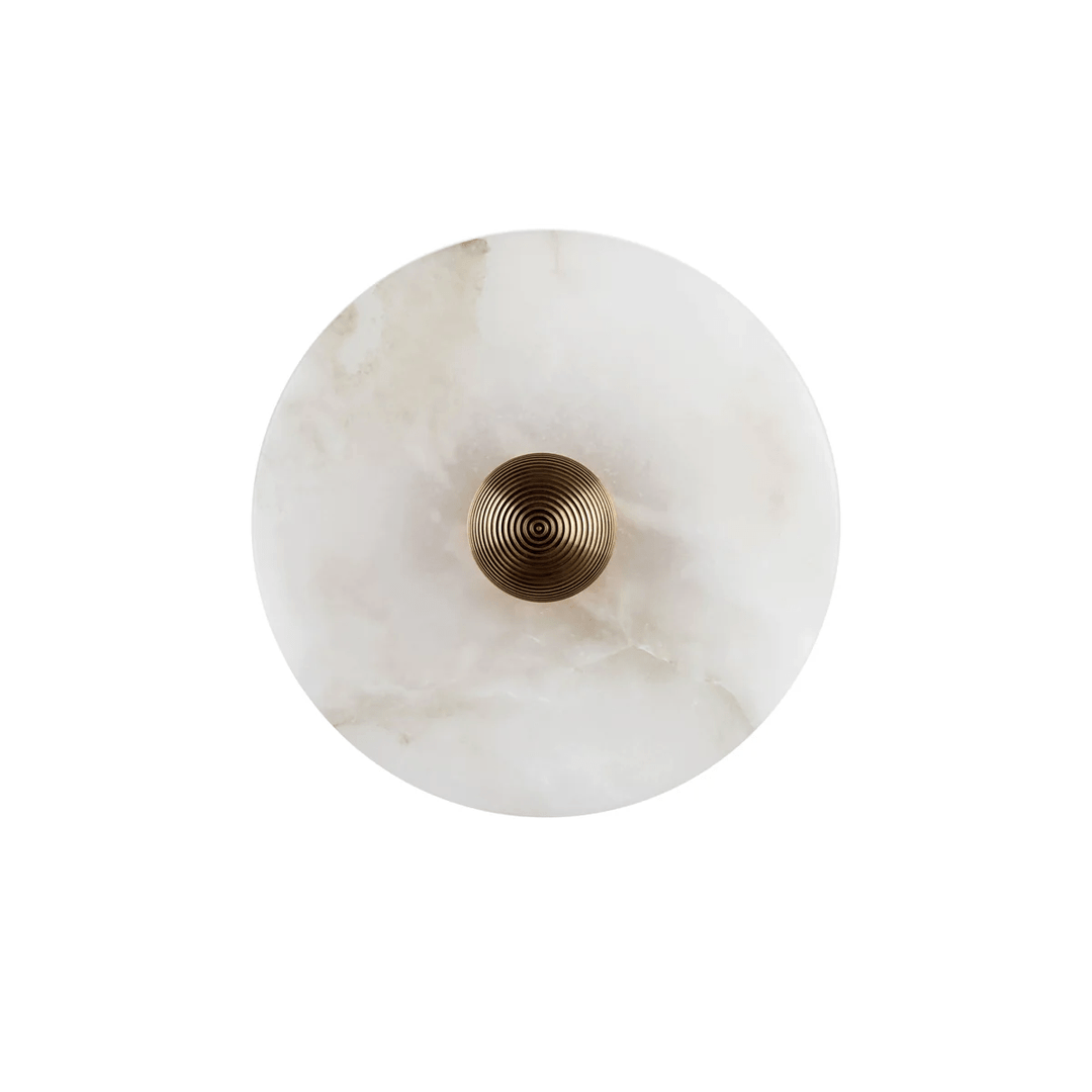 Zareen Fluted Alabaster Wall Sconce