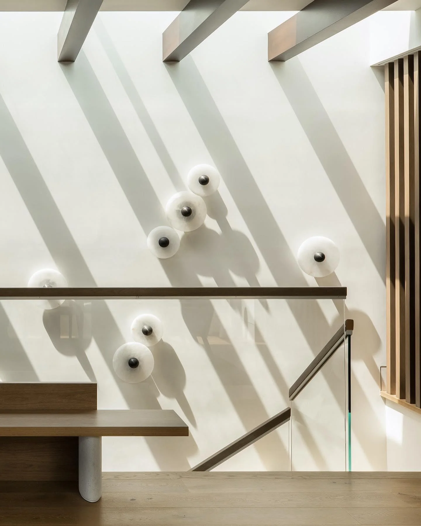 Zareen Fluted Alabaster Wall Sconce