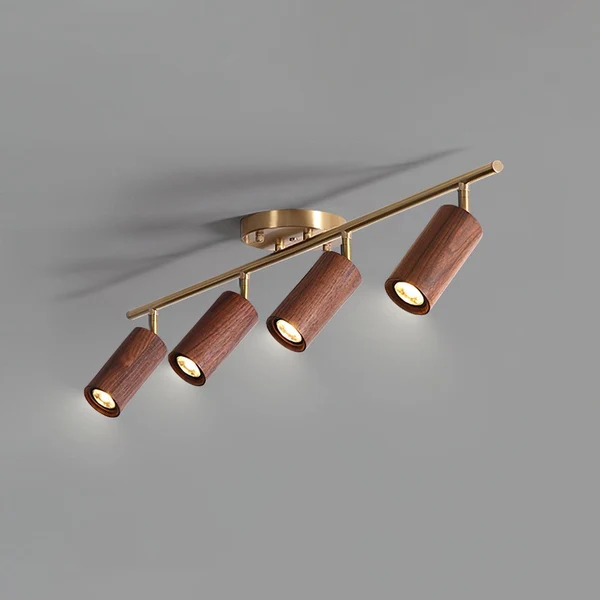 Thio Wooden Adjustable Ceiling Light