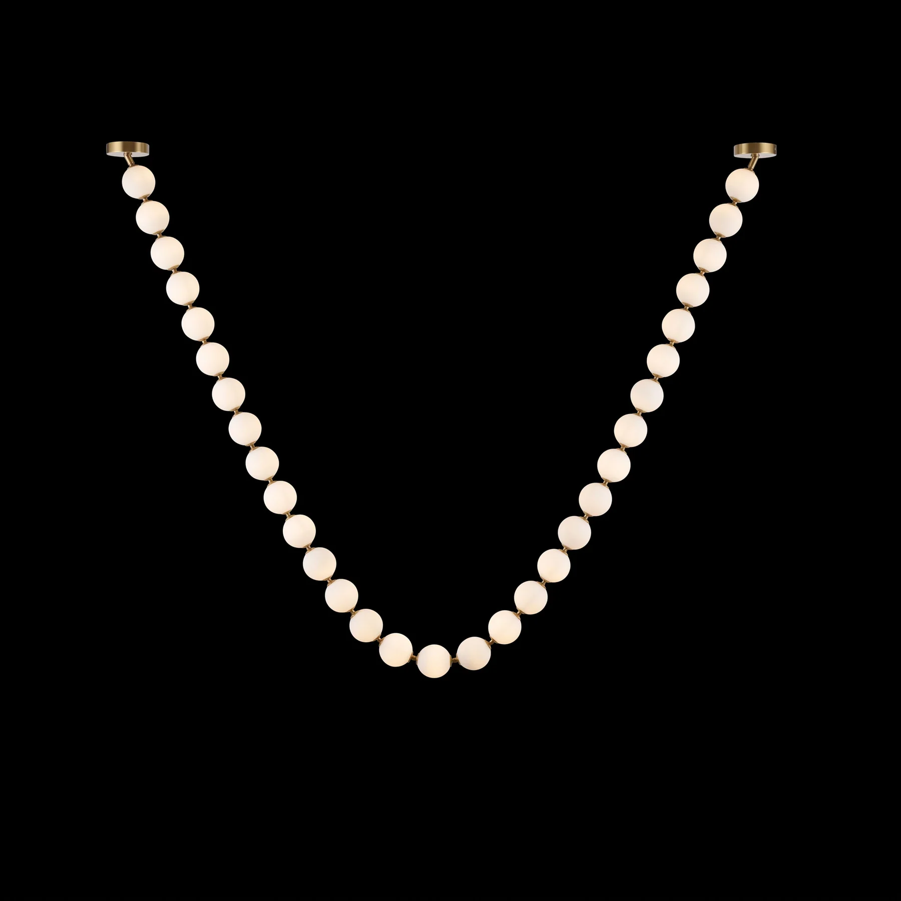 Pearl Necklace Chandelier