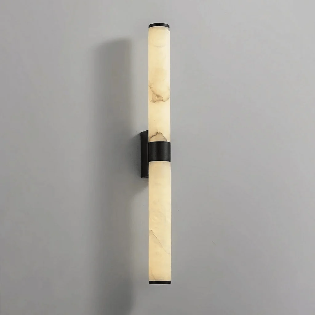 Velmora Alabaster Linear Wall Sconce