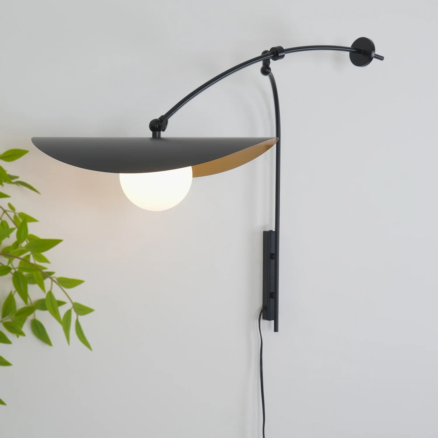 Myrna Wall Mobile Plug-In Lamp