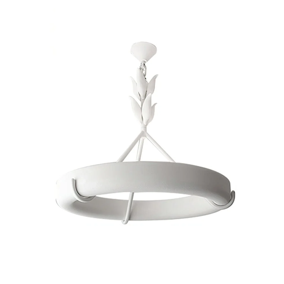 Athena Plaster Ring Chandelier