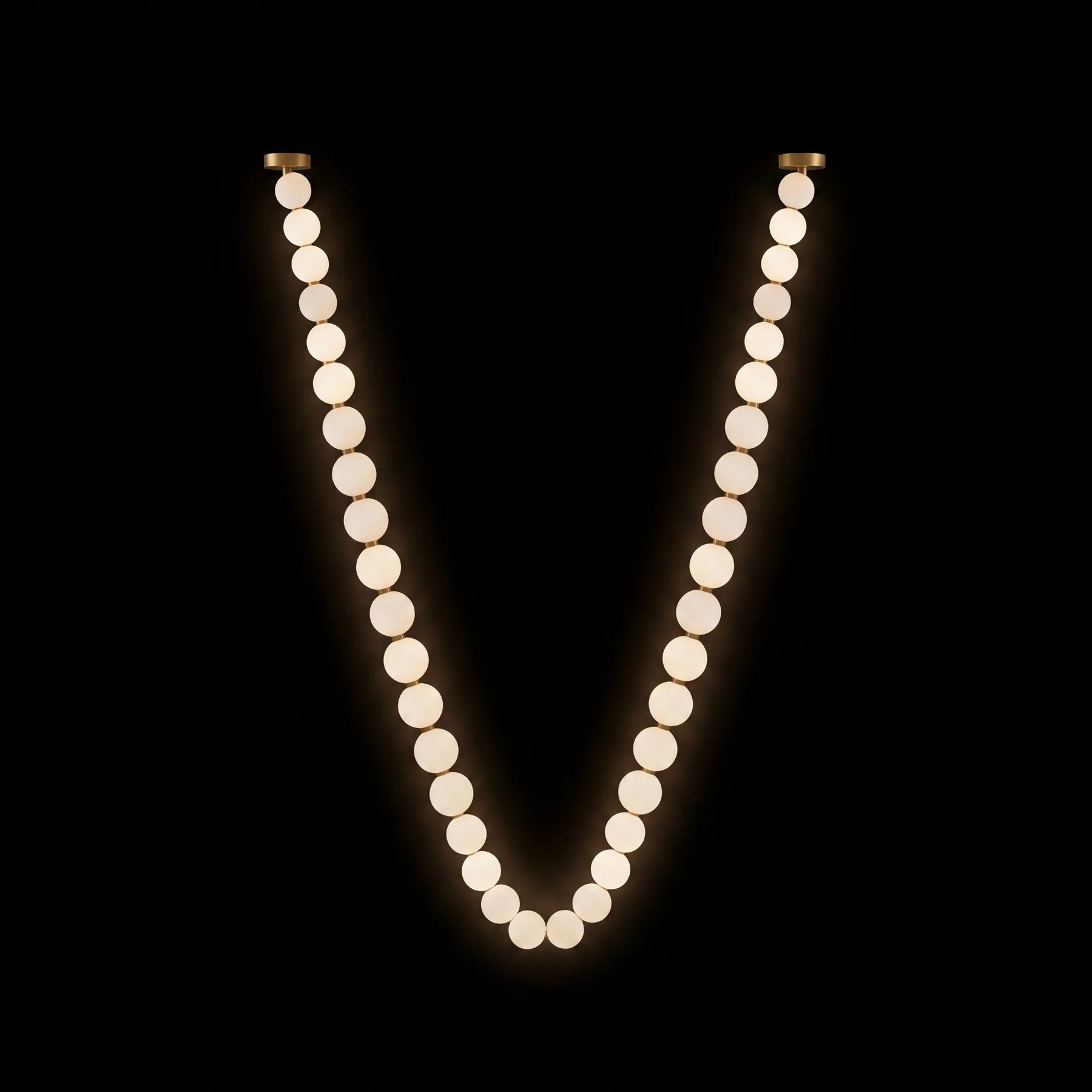 Pearl Necklace Chandelier