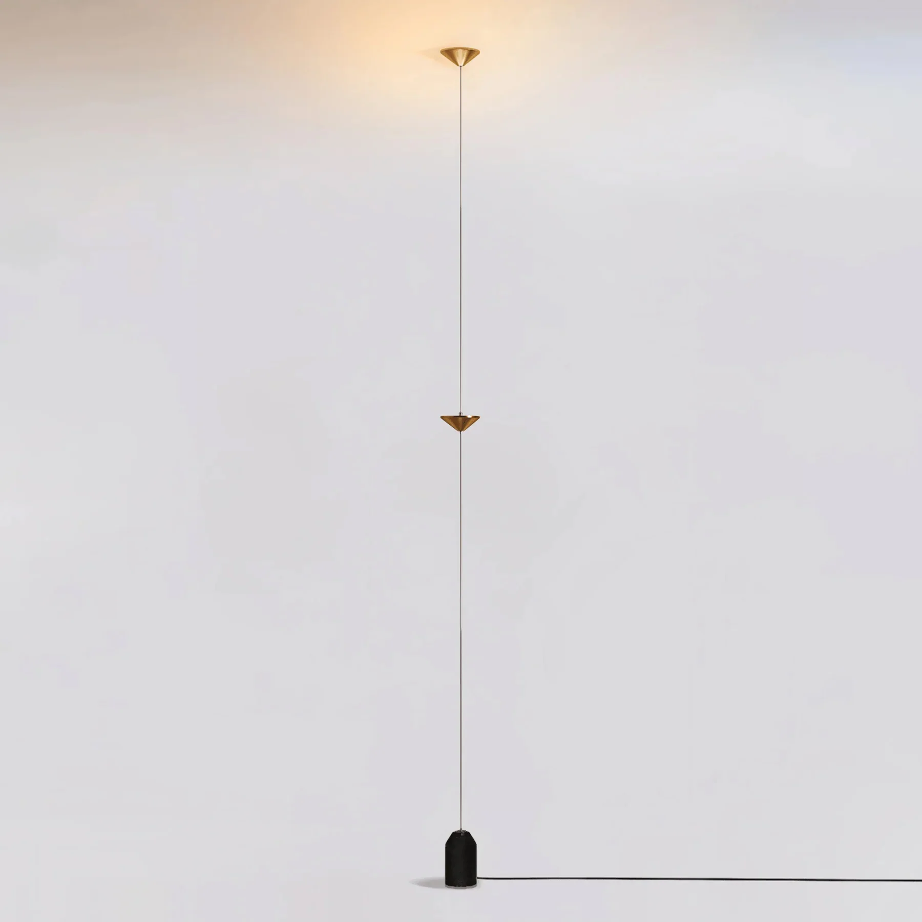 Aurevane Marble Tension Floor Lamp