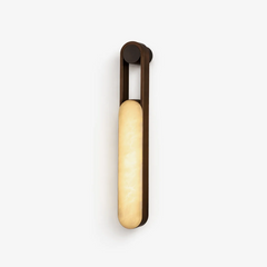 Orven Ring Handle Alabaster Wall Light