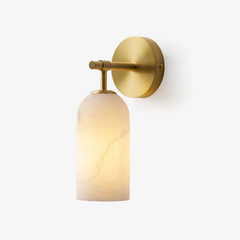 Solenne Alabaster Column Wall Sconce